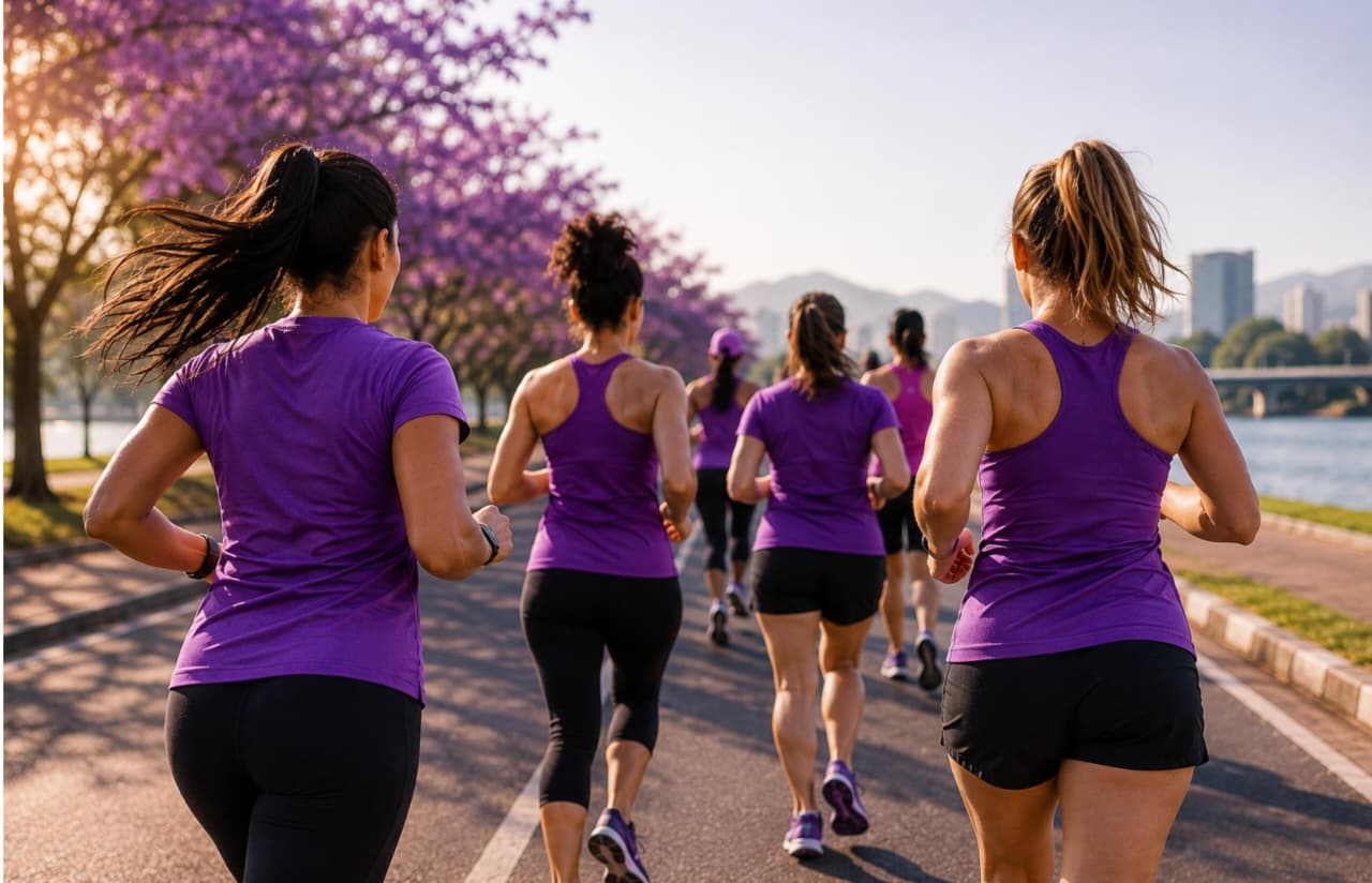 TRÊS RIOS REALIZA PRIMEIRA LILÁS RUN NESTE DOMINGO COM ESPORTE E MOBILIZAÇÃO PELO FIM DA VIOLÊNCIA CONTRA A MULHER